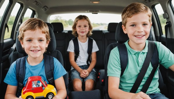 Comment assurer la sécurité des enfants lors des trajets en voiture sur de longues distances?